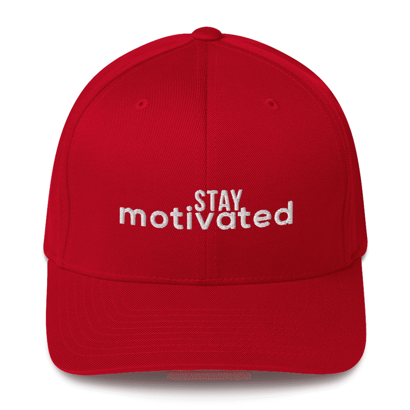 Stay Motivated Flex Fit Hat view 4