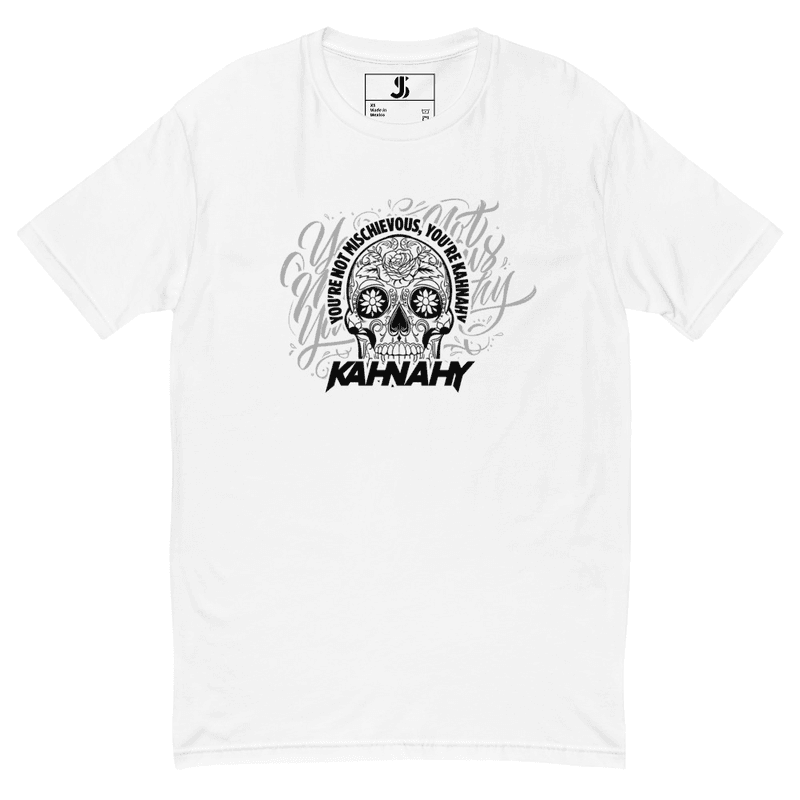 Kahnahy Skull - Grey Graffiti