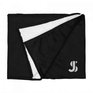 JS Logo Sherpa Blanket