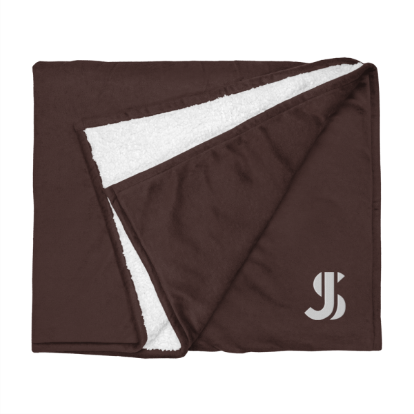 JS Logo Sherpa Blanket