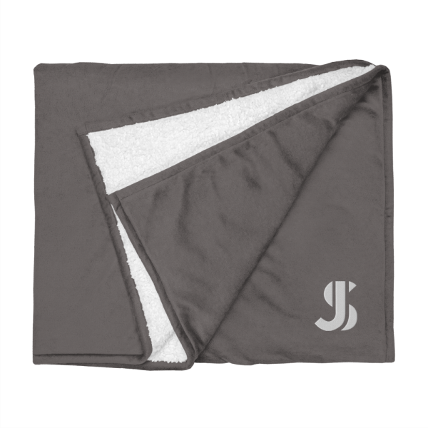 JS Logo Sherpa Blanket