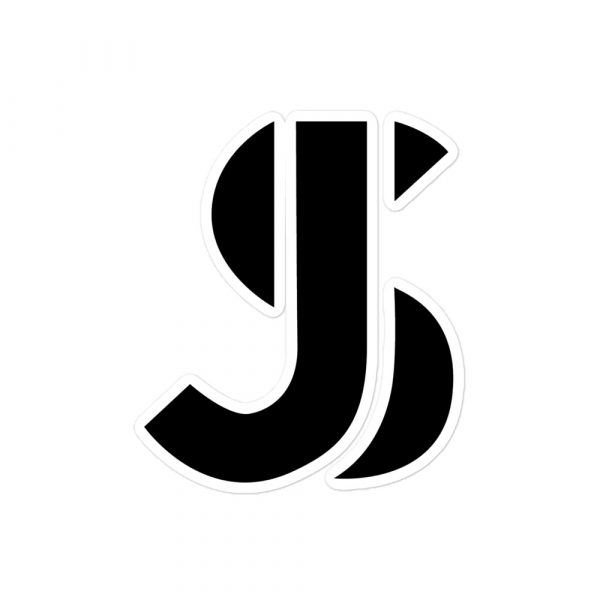 JS Logo Bubble-Free Sticker