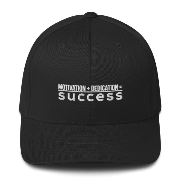 Motivation + Dedication = Success Flex Fit Hat