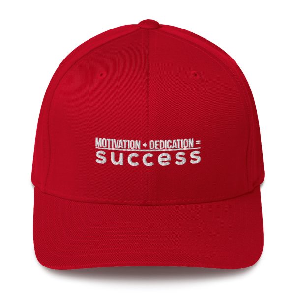 Motivation + Dedication = Success Flex Fit Hat