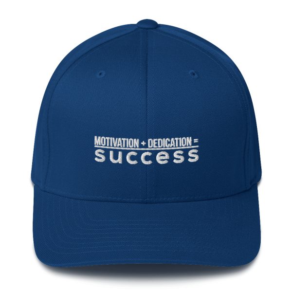 Motivation + Dedication = Success Flex Fit Hat